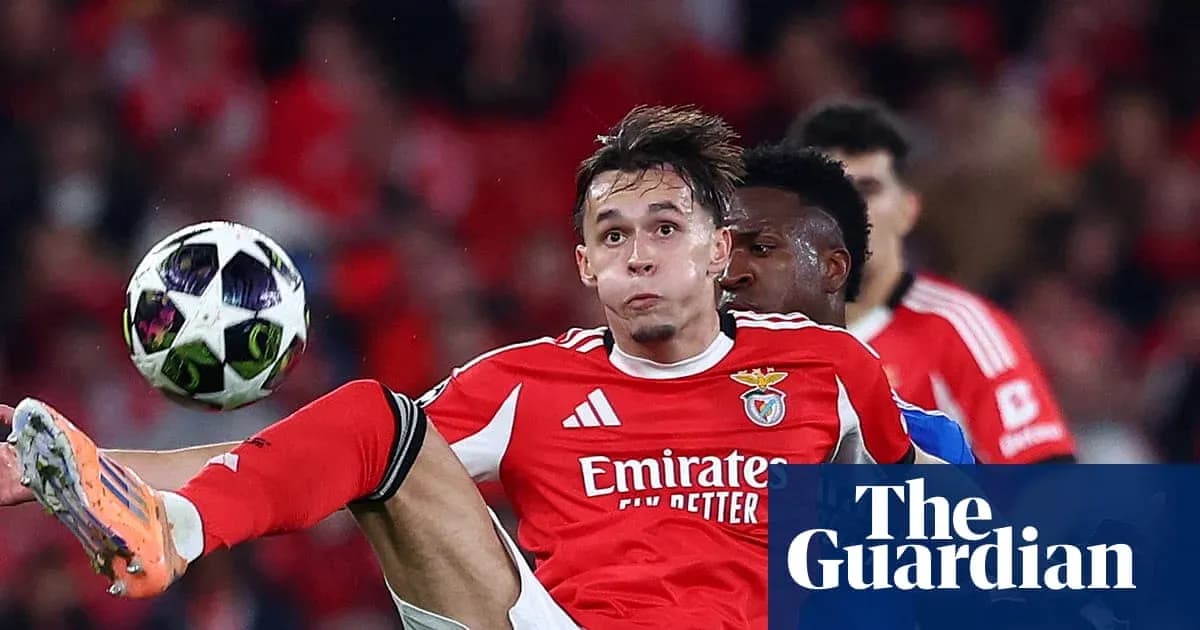 Benfica player in action during a match