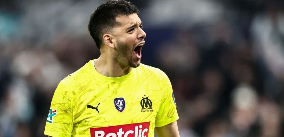 Goalkeeper celebrating during a football match