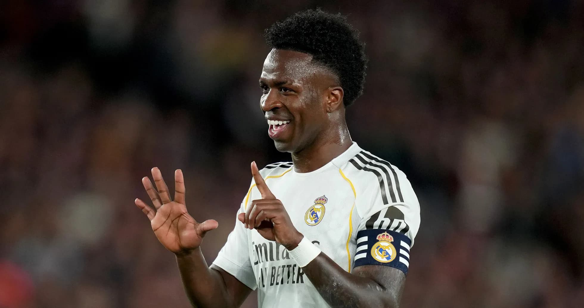 Futbolchi Vinicius Junior g'alaba bilan raqobatlashmoqda