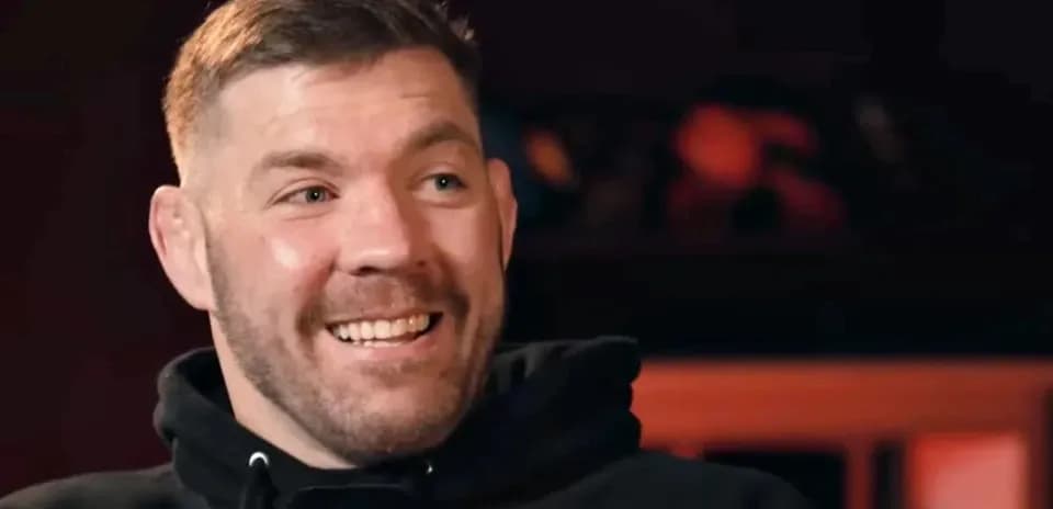 MMA fighter speaking during an interview