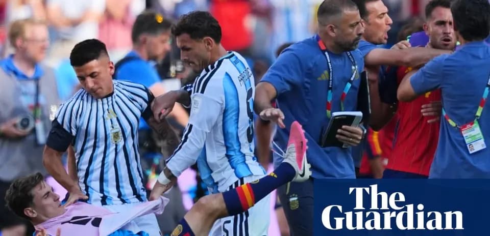 Argentina players in altercation after match
