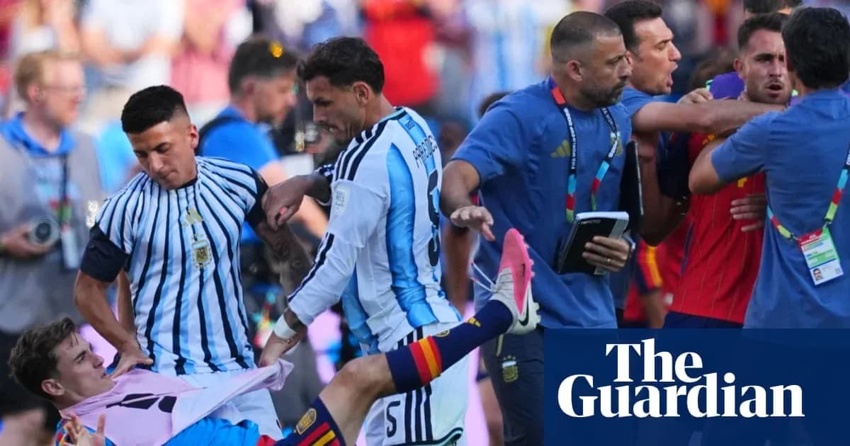 Argentina players in altercation after match