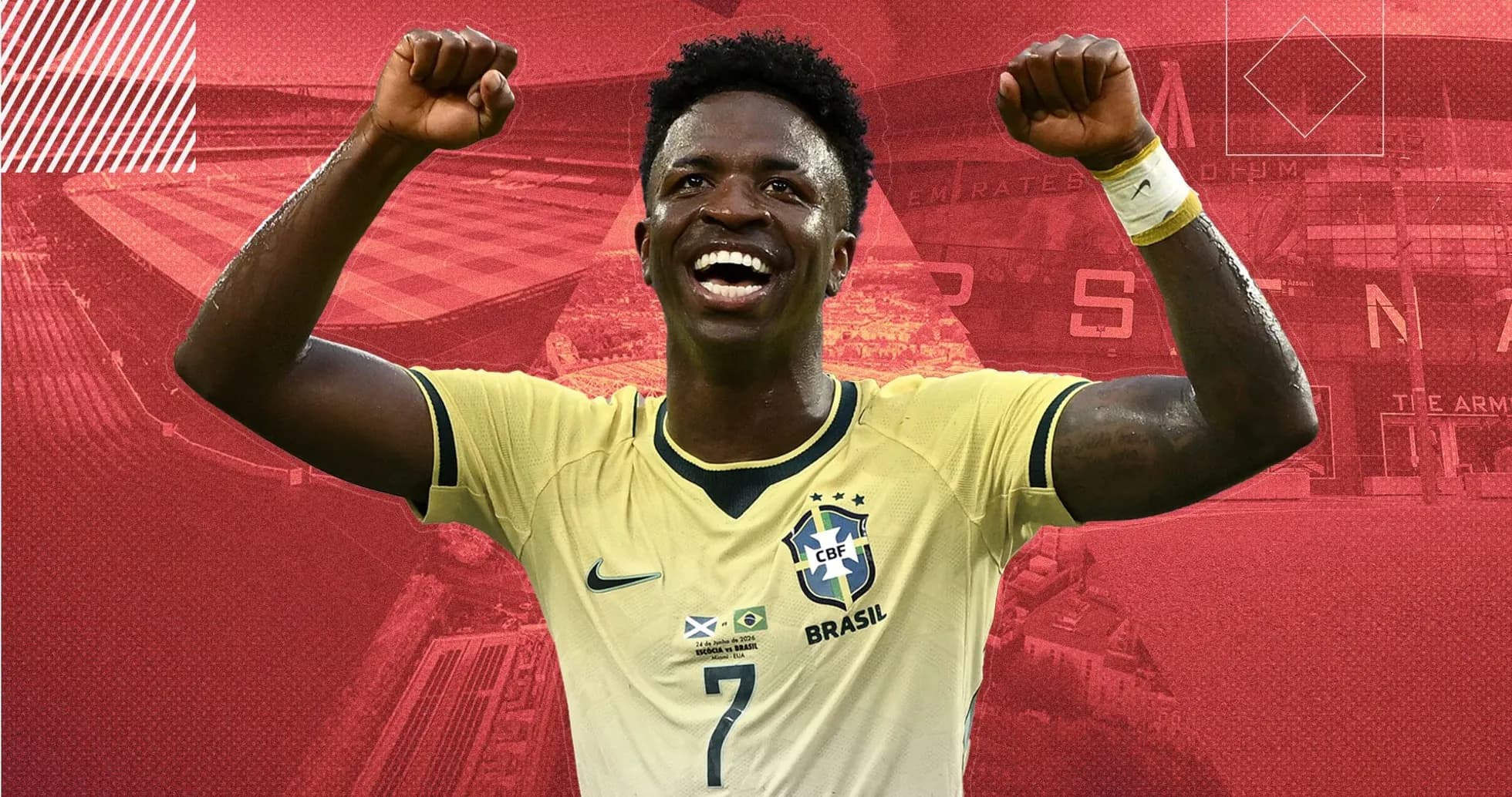 Futbolchi g'alaba qozonganidan so'ng quvonchli ifoda