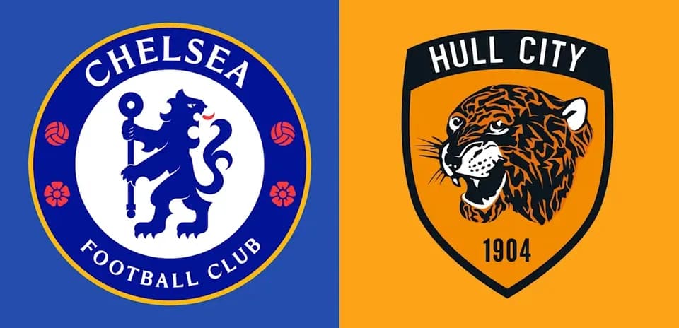 Chelsea and Hull City football club logos
