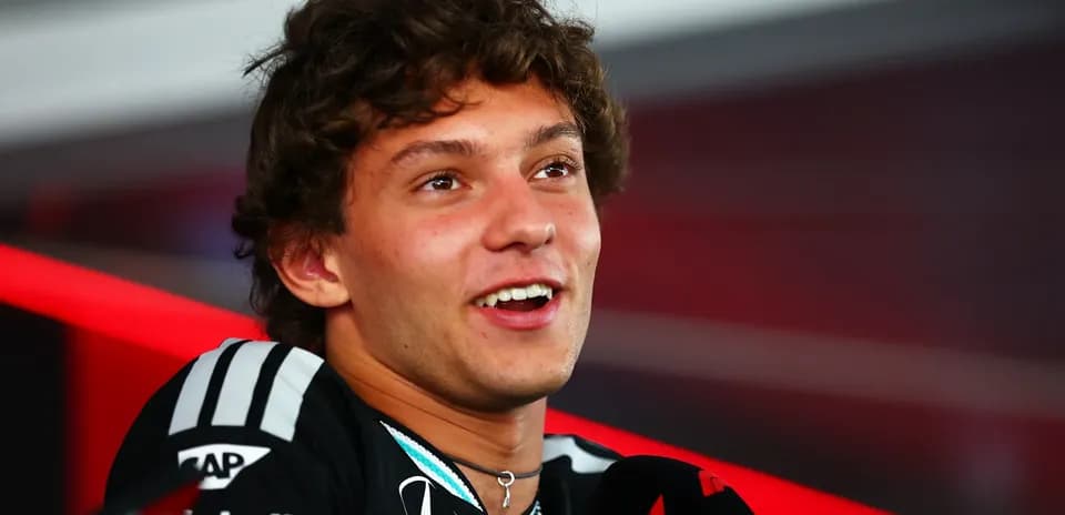 Yoshimura Formula 1 press conference participant smiling