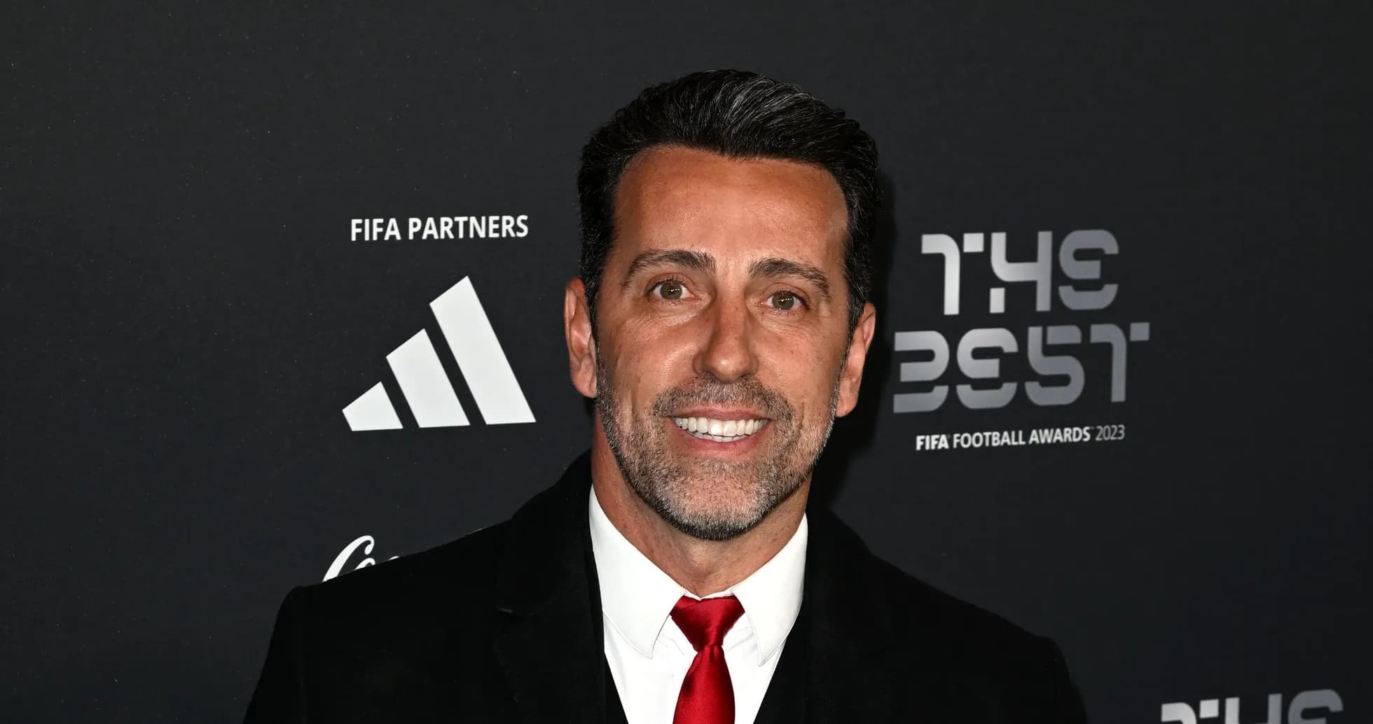 Person smiling at FIFA Football Awards 2023
