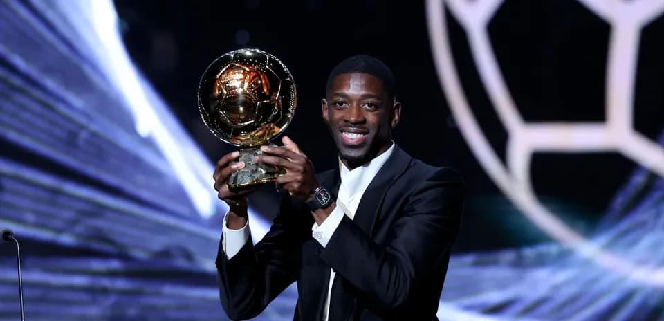 O'yinchi Ballon d'Or mukofotini ushlab turibdi