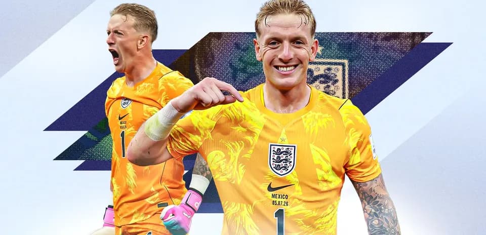 Goalkeeper celebrating in bright yellow kit