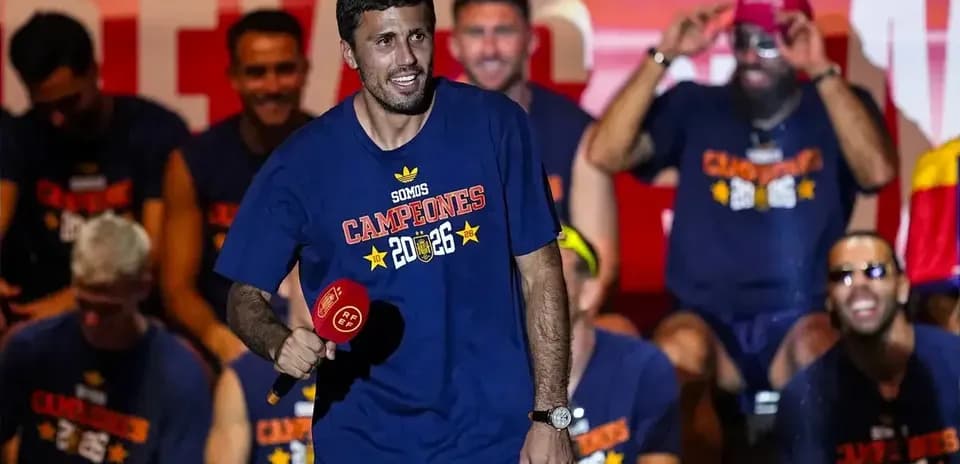Athlete celebrating with teammates at victory ceremony
