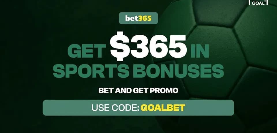 Football with promotional text for betting bonuses