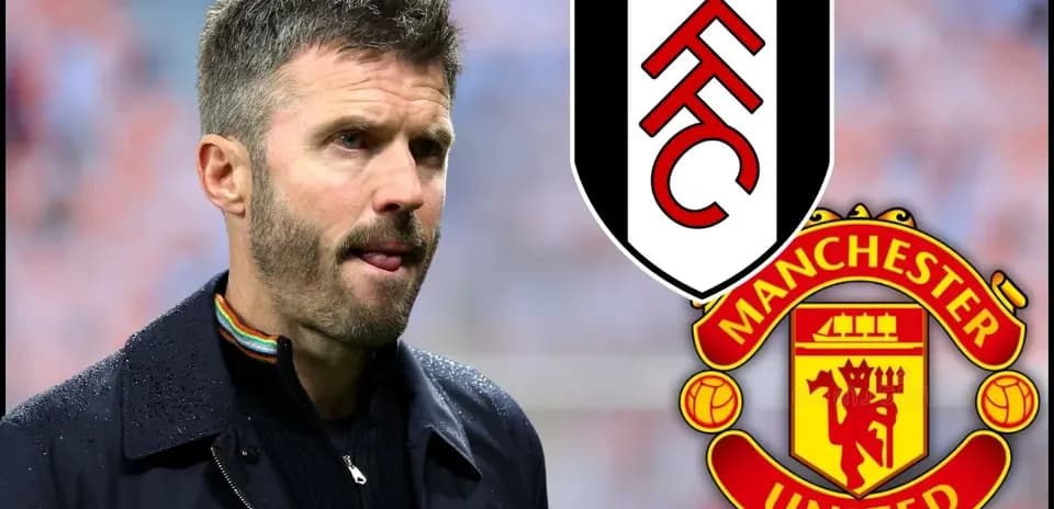 Trener Fulham FC va Manchester United logotiplari