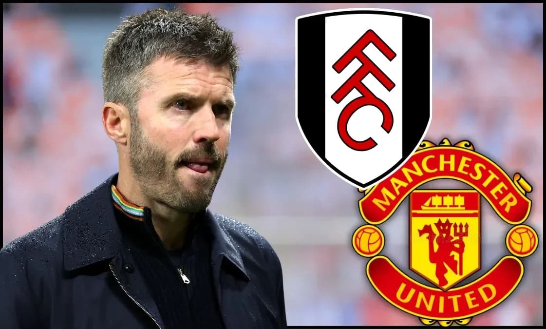 Trener Fulham FC va Manchester United logotiplari