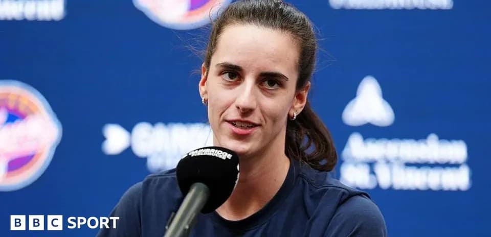 Tennis player speaking at press conference microphone