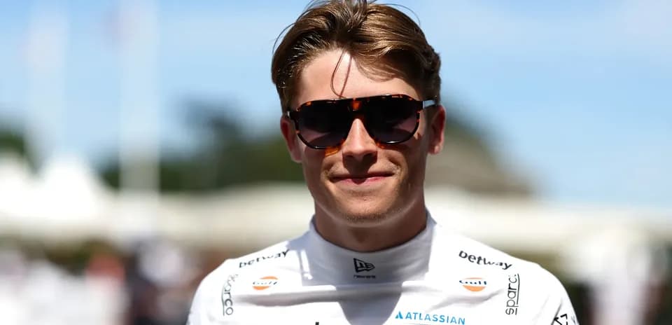 Yoshida Williams F1 Team driver in sunglasses