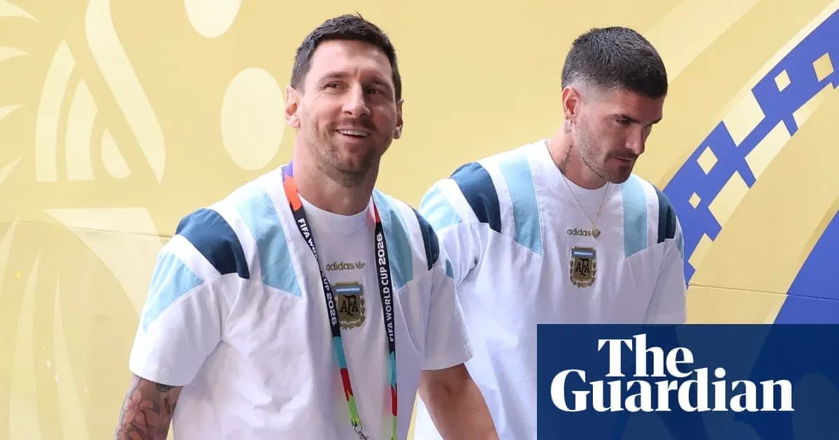 Lionel Messi and teammate arriving at event