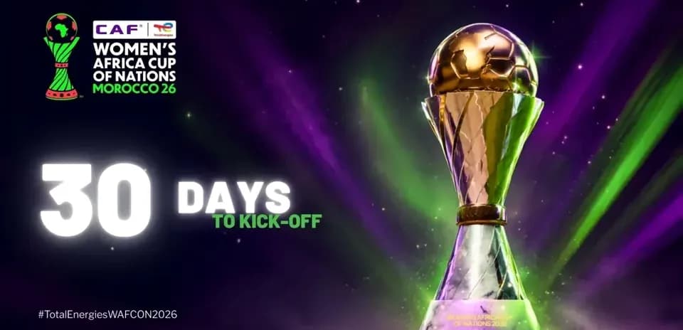 30 days countdown for Women's Africa Cup trophy