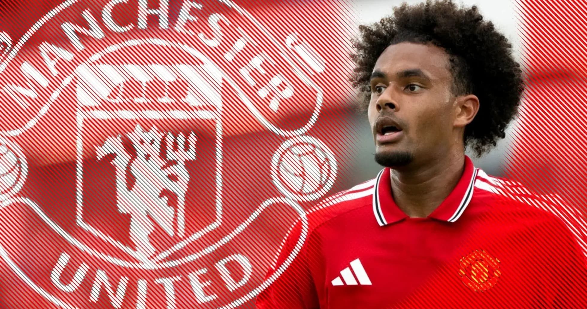 Futbolchi Manchester United formasida maydonda