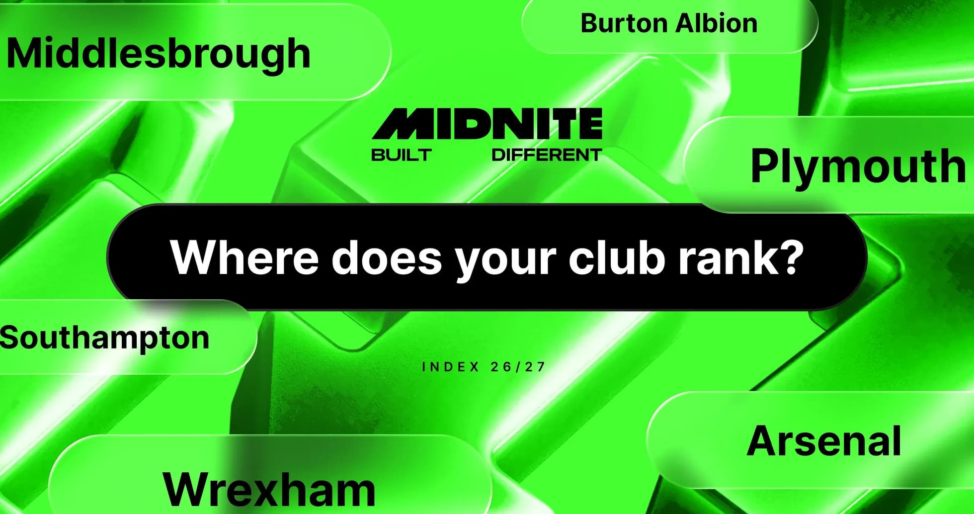 Text graphic featuring various football clubs and rankings Text graphic featuring various football clubs and rankings