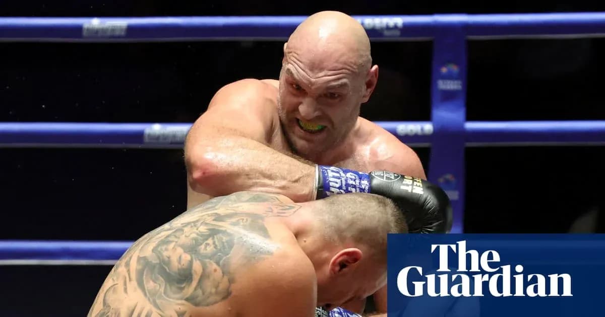 Boxer throwing a punch at opponent in ring Boxer throwing a punch at opponent in ring