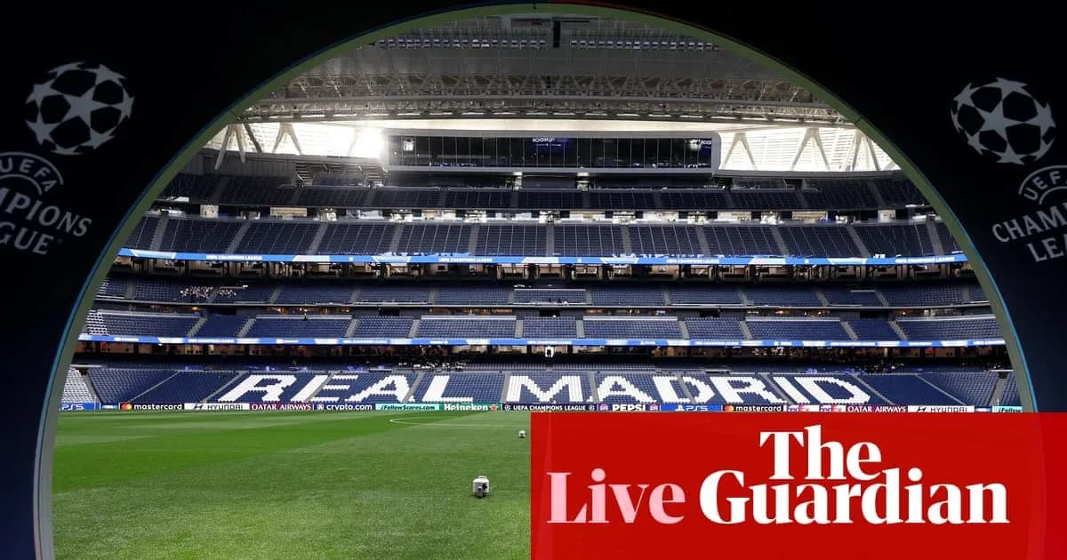 Real Madrid stadium interior before a match Real Madrid stadium interior before a match