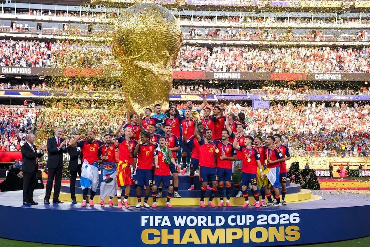 Ispaniya futbol jamoasi FIFA Jahon kubogini qozondi Ispaniya futbol jamoasi FIFA Jahon kubogini qozondi