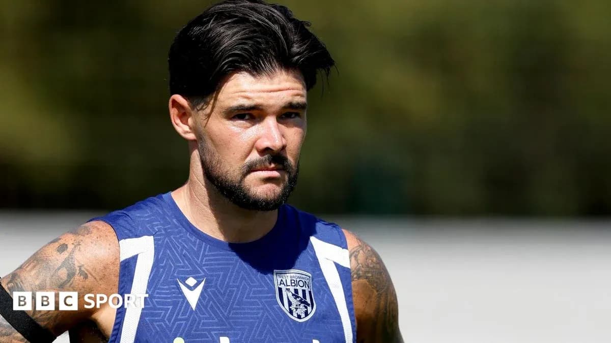 Futbolchi treningda, West Bromwich Albion formasida Futbolchi treningda, West Bromwich Albion formasida