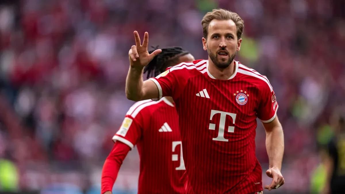 Bayern Munich player celebrating goal during match Bayern Munich player celebrating goal during match