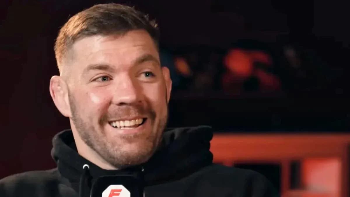 MMA fighter speaking during an interview MMA fighter speaking during an interview