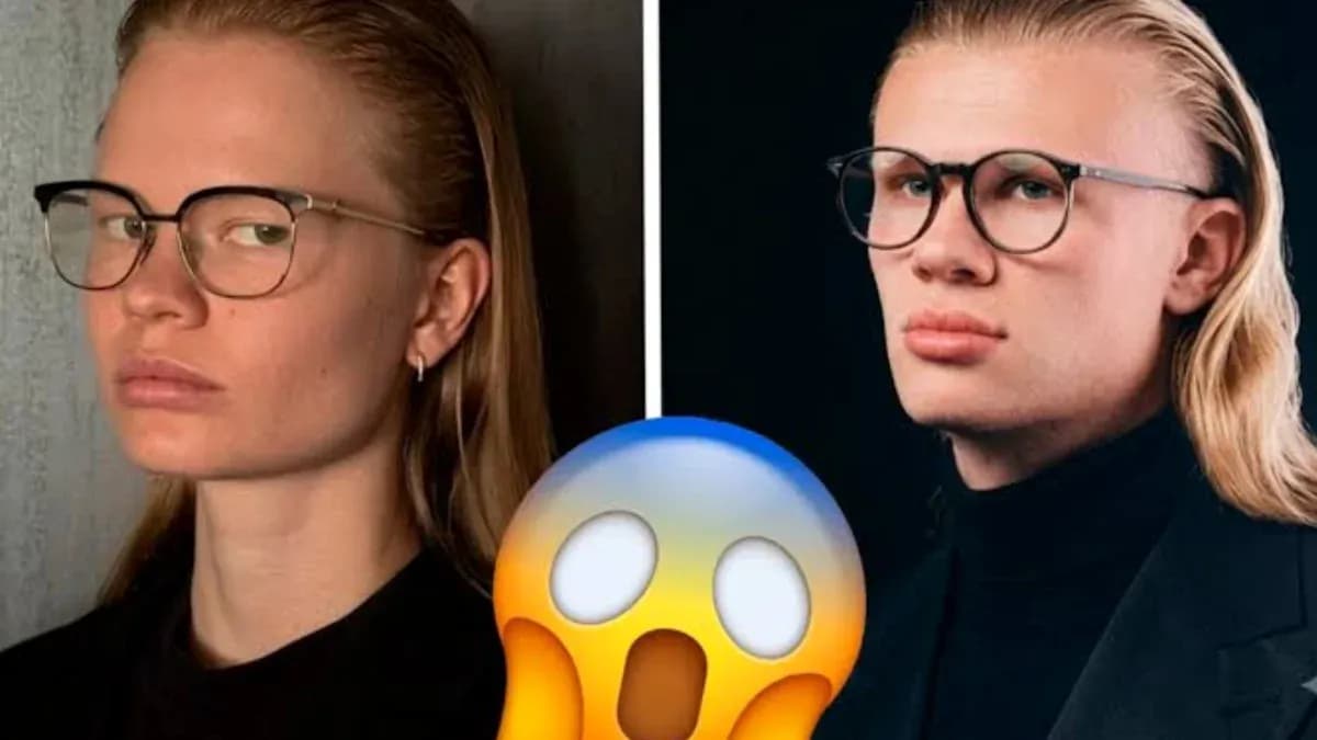 Two individuals wearing glasses posing for photos Two individuals wearing glasses posing for photos