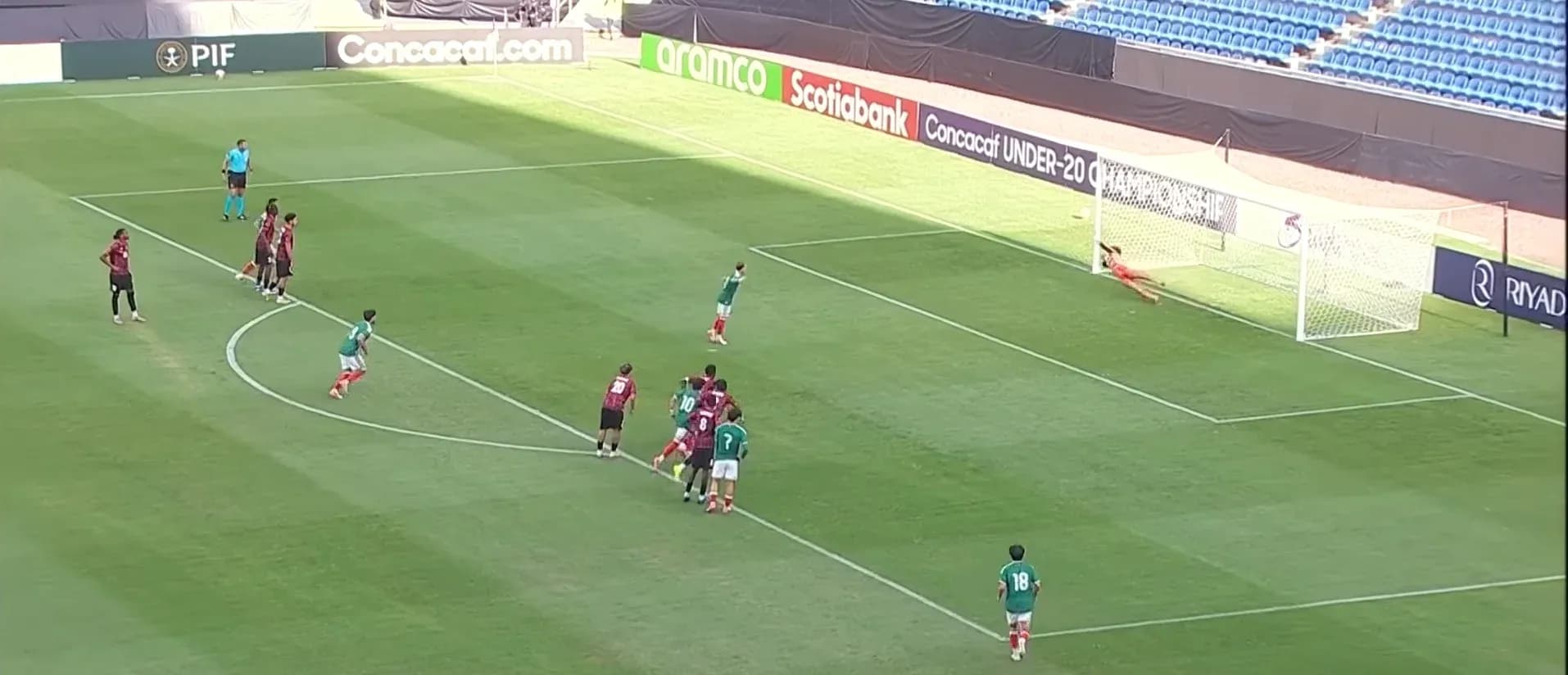 Player taking a penalty kick during match Player taking a penalty kick during match