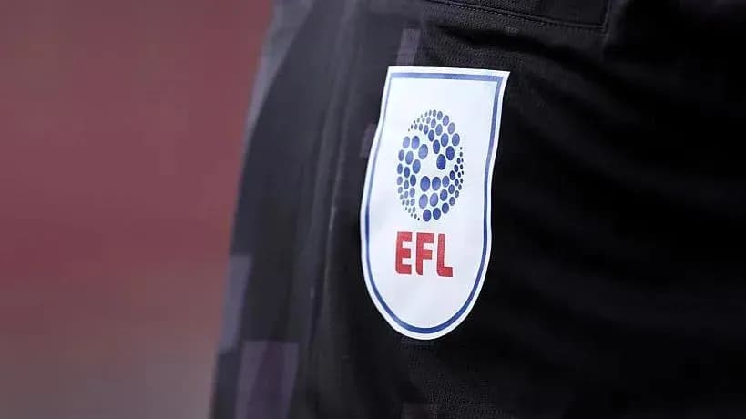 EFL logo on sports uniform EFL logo on sports uniform