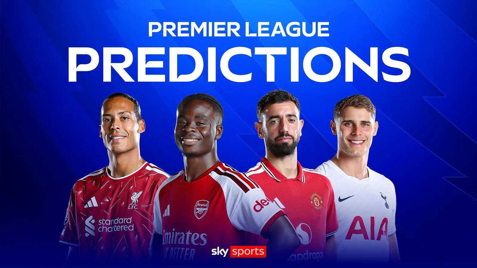 Futbolchilar Premier League bashoratlari uchun suratga tushgan Futbolchilar Premier League bashoratlari uchun suratga tushgan
