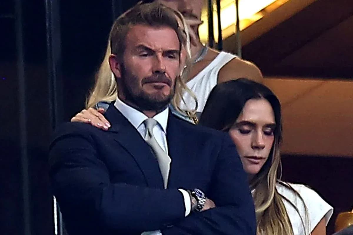 David Beckham and Victoria Beckham at event David Beckham and Victoria Beckham at event
