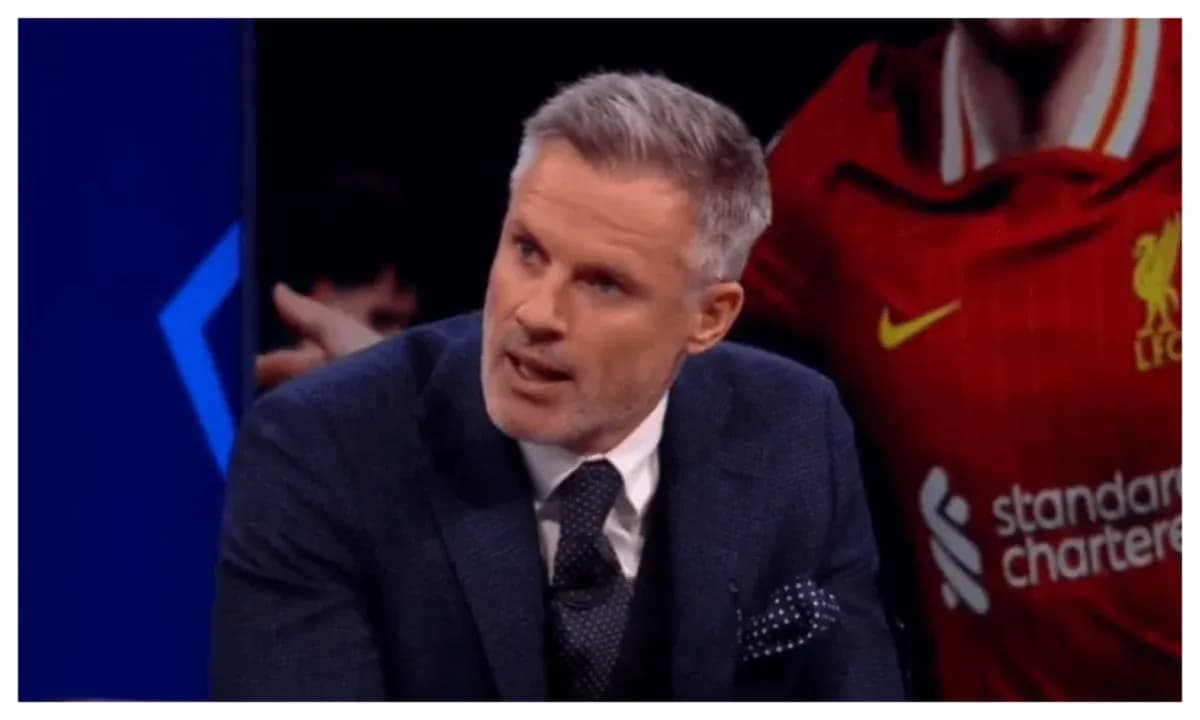 Sport analyst discussing match on studio set Sport analyst discussing match on studio set