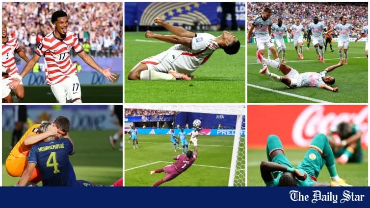 Players celebrating goals and key moments in matches Players celebrating goals and key moments in matches