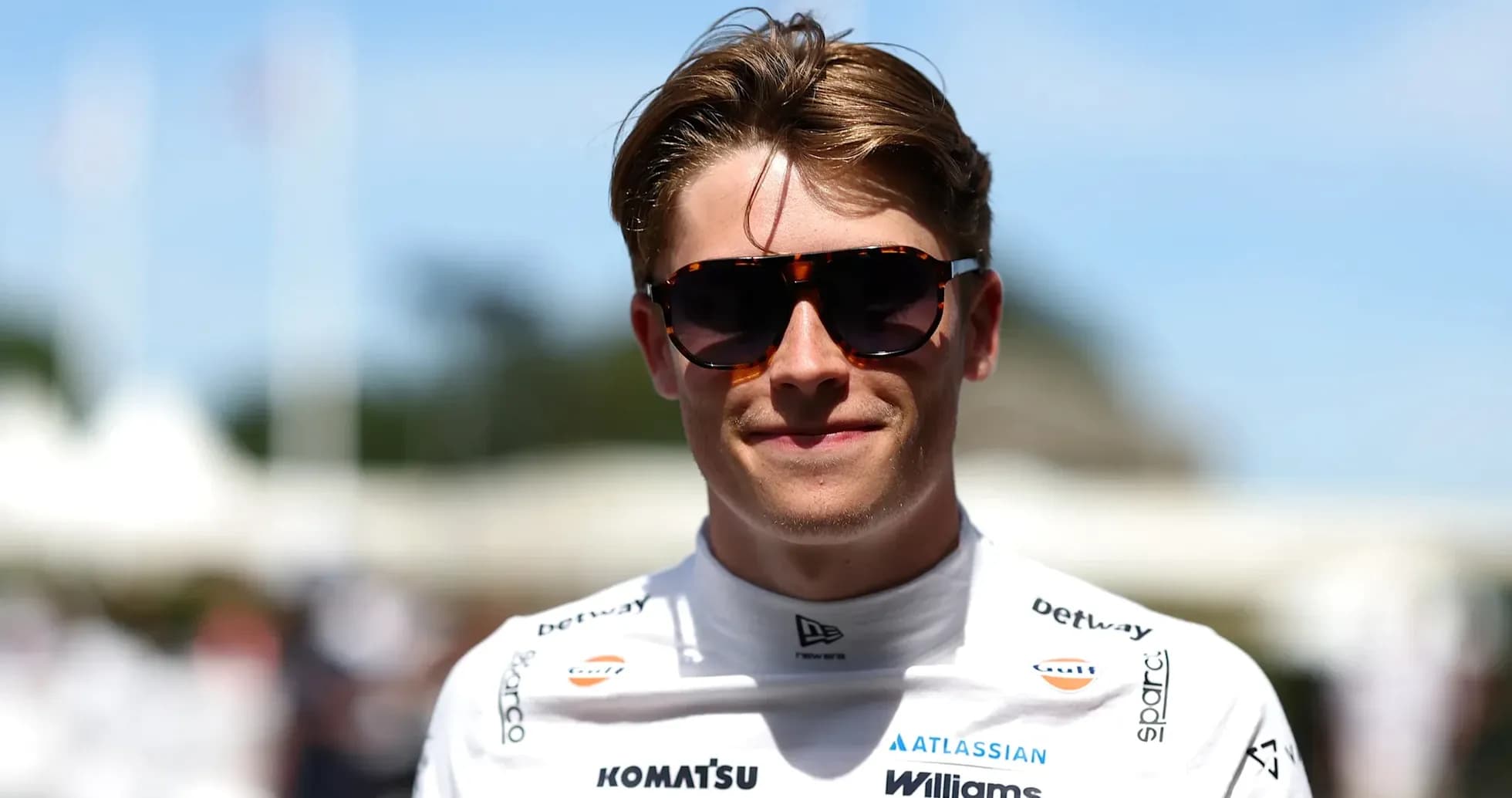 Yoshida Williams F1 Team driver in sunglasses Yoshida Williams F1 Team driver in sunglasses