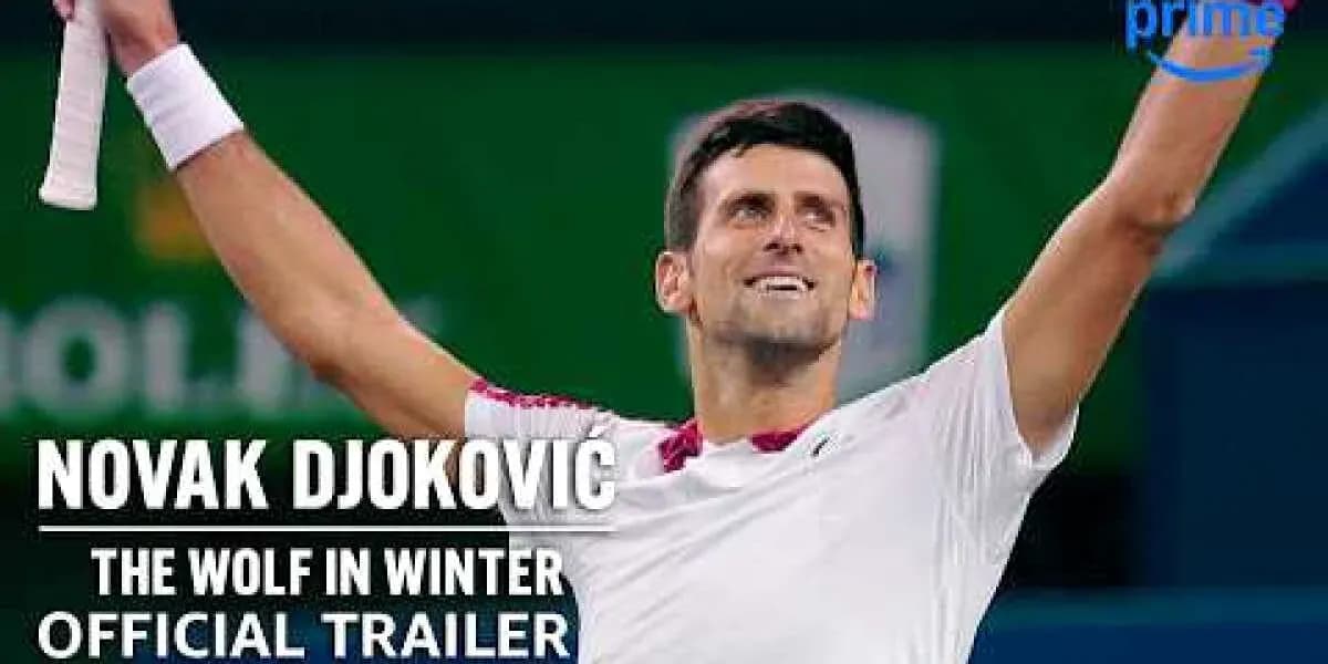 Tennis player Novak Djokovic celebrating on court Tennis player Novak Djokovic celebrating on court
