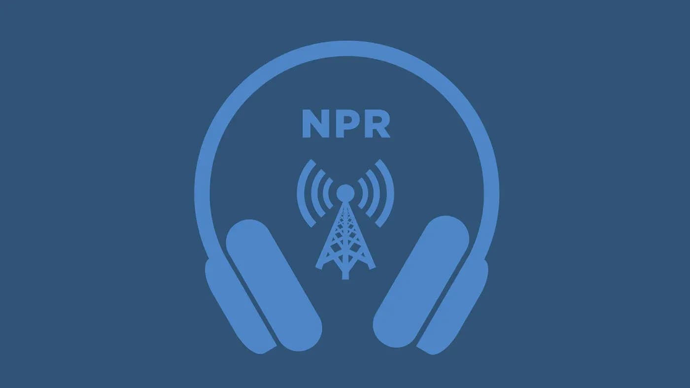 NPR logo with headphones and radio tower graphic NPR logo with headphones and radio tower graphic