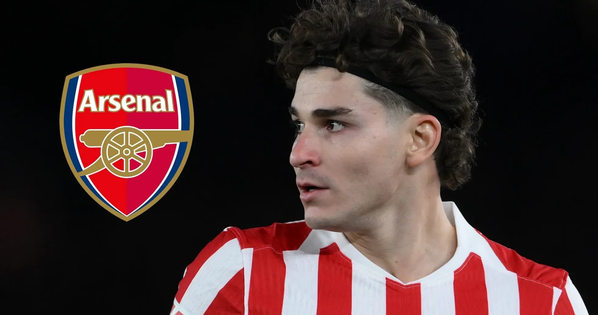 Futbolchi Arsenal logosi bilan qiyofada Futbolchi Arsenal logosi bilan qiyofada
