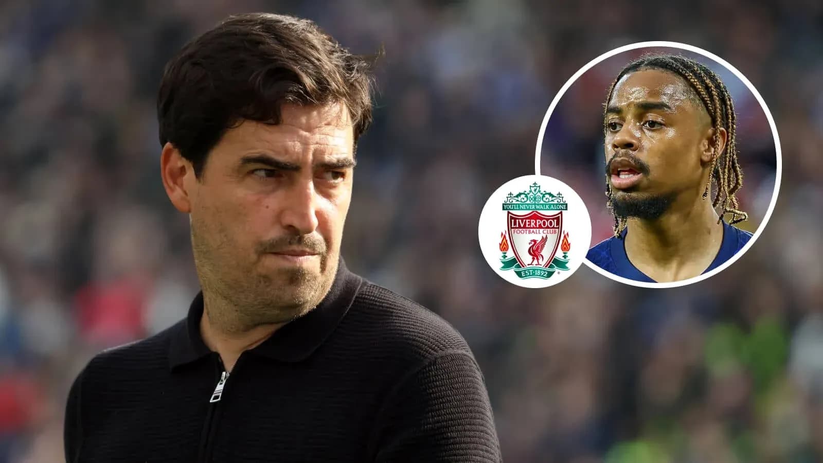Futbol murabbiyi va futbolchi suratlari, Liverpool emblemasi Futbol murabbiyi va futbolchi suratlari, Liverpool emblemasi