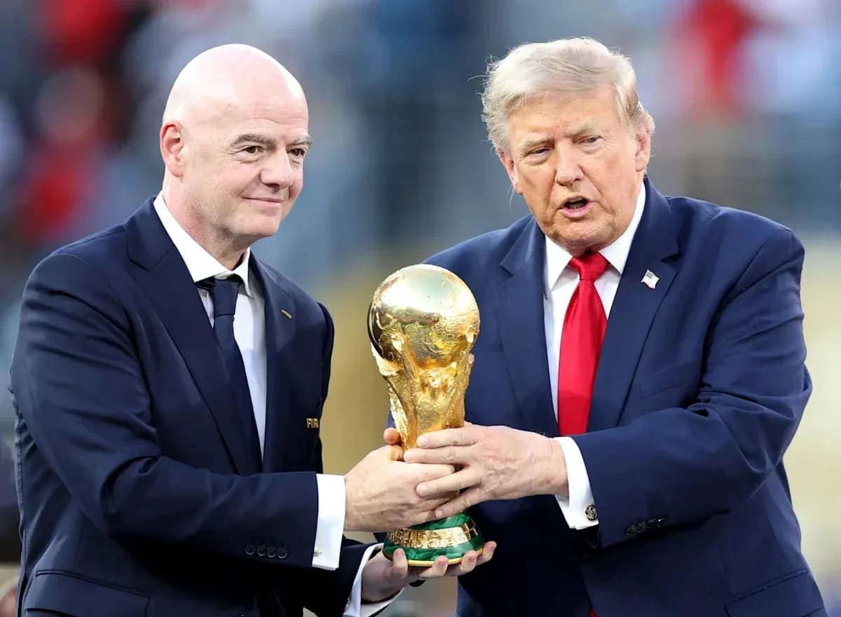 FIFA World Cup trophy presentation ceremony FIFA World Cup trophy presentation ceremony
